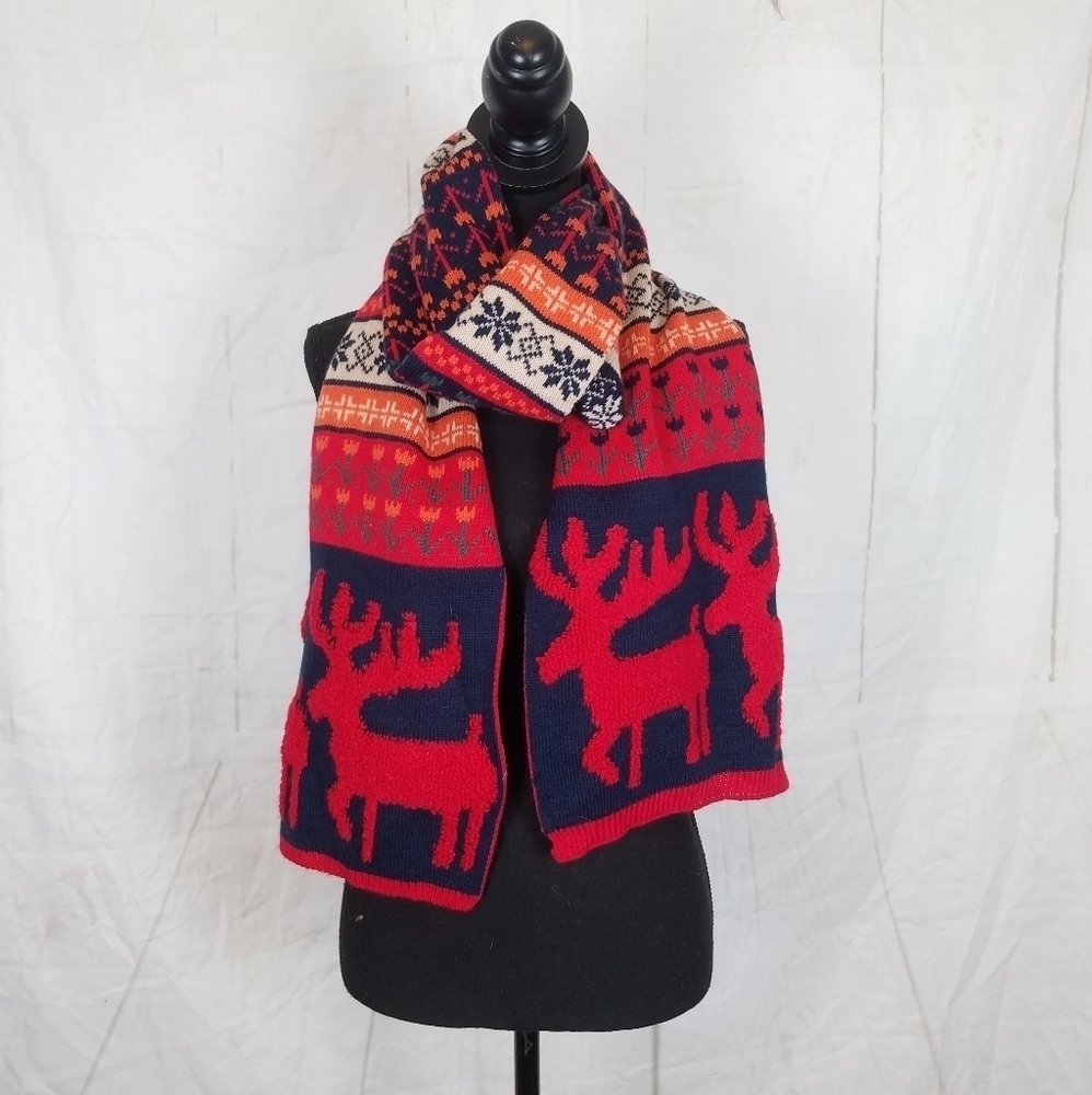 Colorful printed scarf